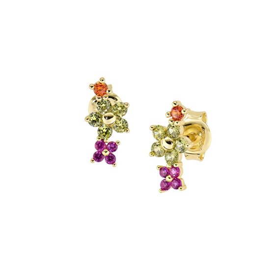 Pendientes Amen Mujer Primula in Plata Zircone ORFIMGOL3 - ORFIMGOL3